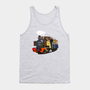 Steam Train and driver Tank Top